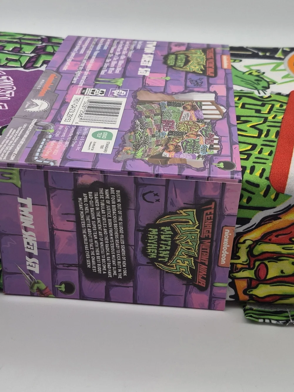 Teenage Mutant Ninja Turtles Twin Sheet Set - Multicolor